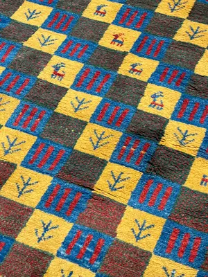 New Multi Persian Gabbeh 5' X 7'