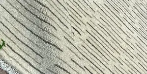 New Beige Persian Gabbeh Square