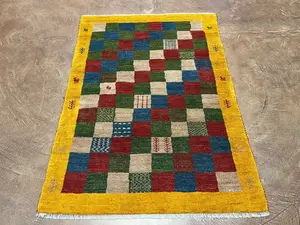 New Multi Persian Gabbeh 4' X 6'