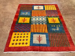 New Multi Persian Gabbeh Square