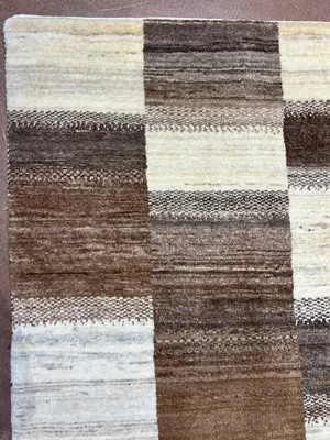 New Brown Persian Gabbeh 5'-6"x8'