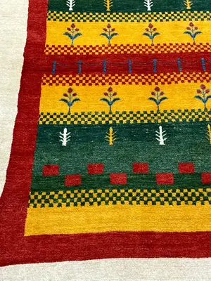 New Multi Persian Gabbeh 5' X 7'