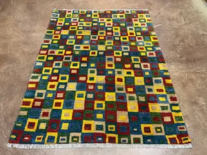 New Multi Persian Gabbeh 5' X 7'