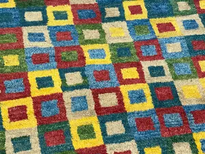 New Multi Persian Gabbeh 5' X 7'