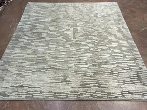 New Beige Persian Gabbeh Square