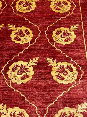 New Red Pakistan Paki Persian  7' X 10'