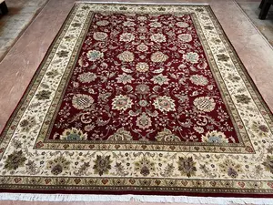 New Red India Indo Mahal 9' X 12'