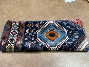 Vintage Navy Persian Yalameh Pillow