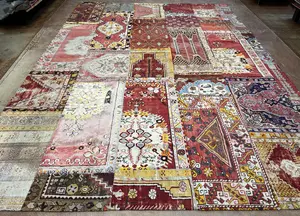 New Multi Turkey Patchwork Oversize