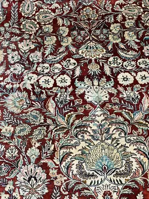 New Red China Silk Sino Persian Oversize