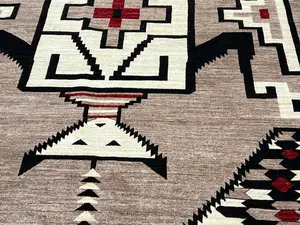 New Tan Afghanistan Navajo 9' X 12'