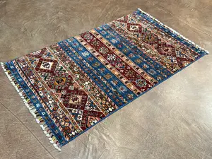New Multi Afghanistan Khorjin 3' X 5'