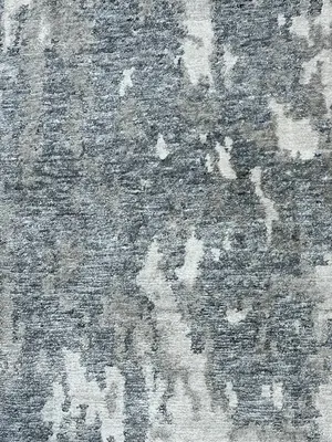New Grey India Abstract Modern 4' X 6'