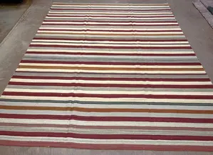 Vintage Multi India Kelim 8' X 10'