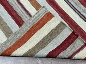 Vintage Multi India Kelim 8' X 10'