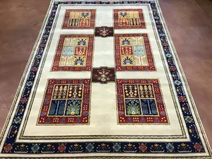 New Ivory India Gabbeh 7' X 10'