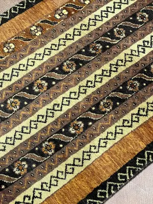 New Gold India Gabbeh Runner