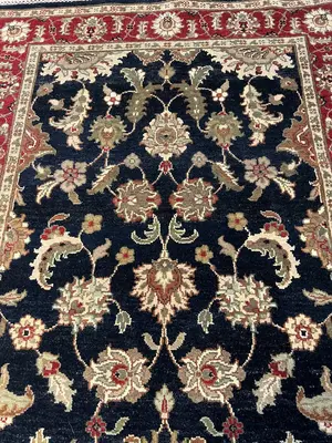 New Black India Indo Persian Runner