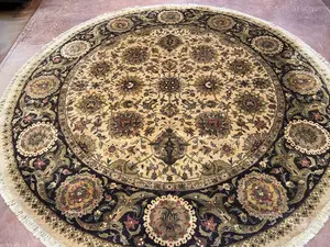 New Beige India Indo Mahal Round