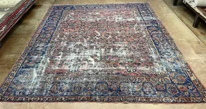 Antique Red Persian Mahal 10' X 14'