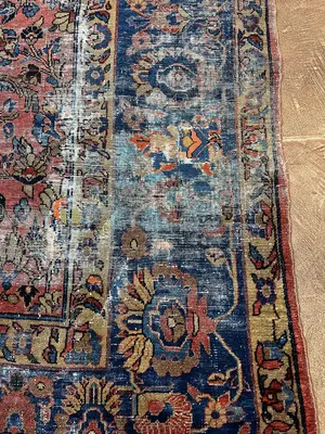 Antique Red Persian Mahal 10' X 14'