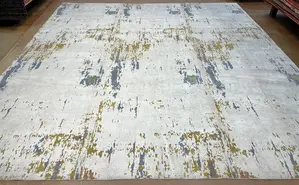 New Ivory India Abstract Modern Oversize
