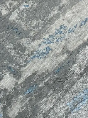 New Grey India Abstract Modern 8' X 10'