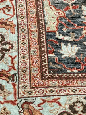 Vintage Grey Persian Sultanabad 10' X 14'