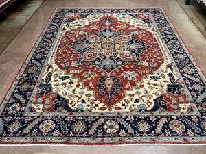New Red Pakistan Serapi 9' X 12'