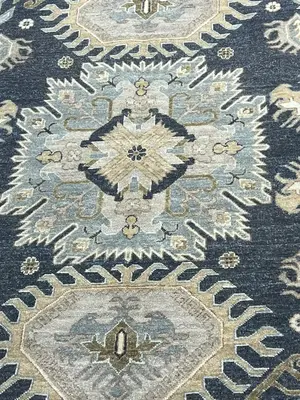 New Navy Afghanistan Oushak 5' X 7'