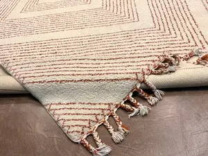 New Ivory Morocco Moroccan 10' X 14'