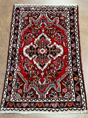 Vintage Red Persian Derjezine 2'-6"x4'
