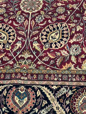 New Red India Indo Kashan 9' X 12'