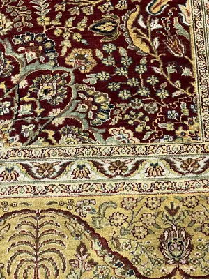 New Red India Indo Tabriz 9' X 12'