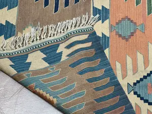 Vintage Multi Turkey Kelim 7' X 10'