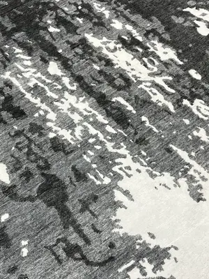New Grey India Abstract Modern 8' X 10'