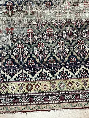 Antique Grey India Amritsar 4' X 6'