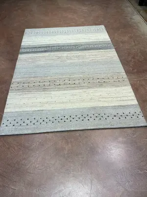 New Ivory India Gabbeh 5'-6"x8'