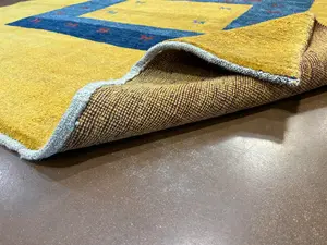 New Gold Persian Gabbeh 7' X 10'
