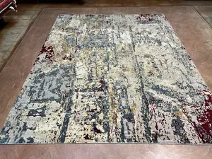 New Ivory India Abstract Modern 8' X 10'