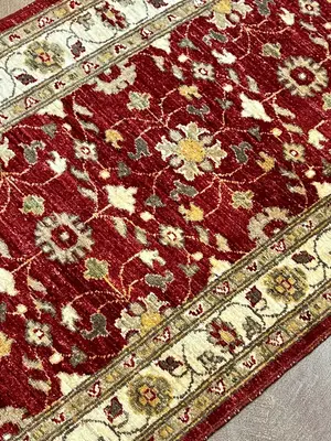 New Red Pakistan Mahal Runner