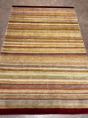 New Multi Pakistan Gabbeh 5'-6"x8'