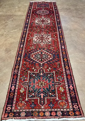 Antique Red Persian Karajeh Runner