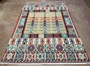 Vintage Multi Turkey Kelim 6' X 9'