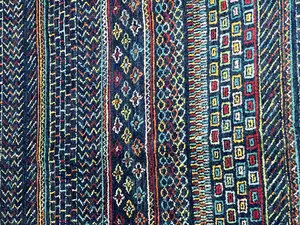 New Navy Pakistan Gabbeh 9' X 12'