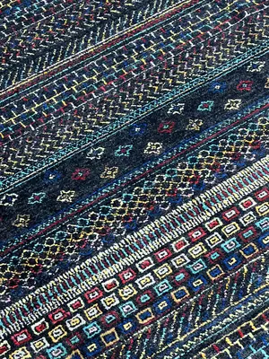 New Navy Pakistan Gabbeh 8' X 10'