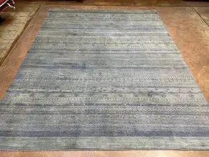 New Grey Pakistan Gabbeh 8' X 10'