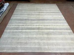 New Ivory Pakistan Gabbeh 8' X 10'
