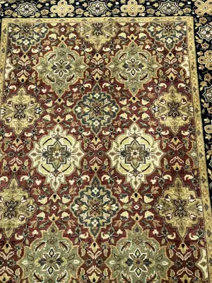New Brown India Indo Persian 2'-6"x4'