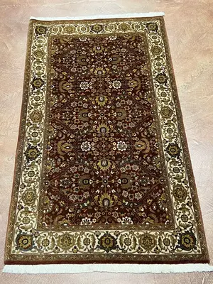 New Brown India Indo Persian 3' X 5'